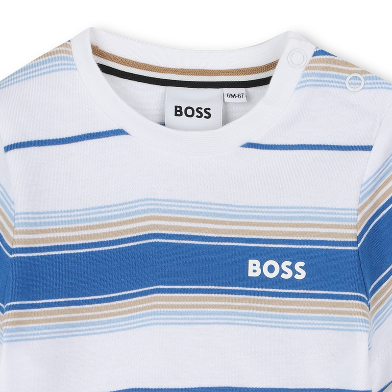 Camiseta de manga corta BOSS 
                        NI&Ntilde;O