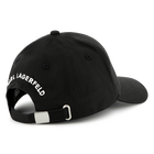 Gorra ajustable de algod&oacute;n KARL LAGERFELD KIDS 
                    NI&Ntilde;O
