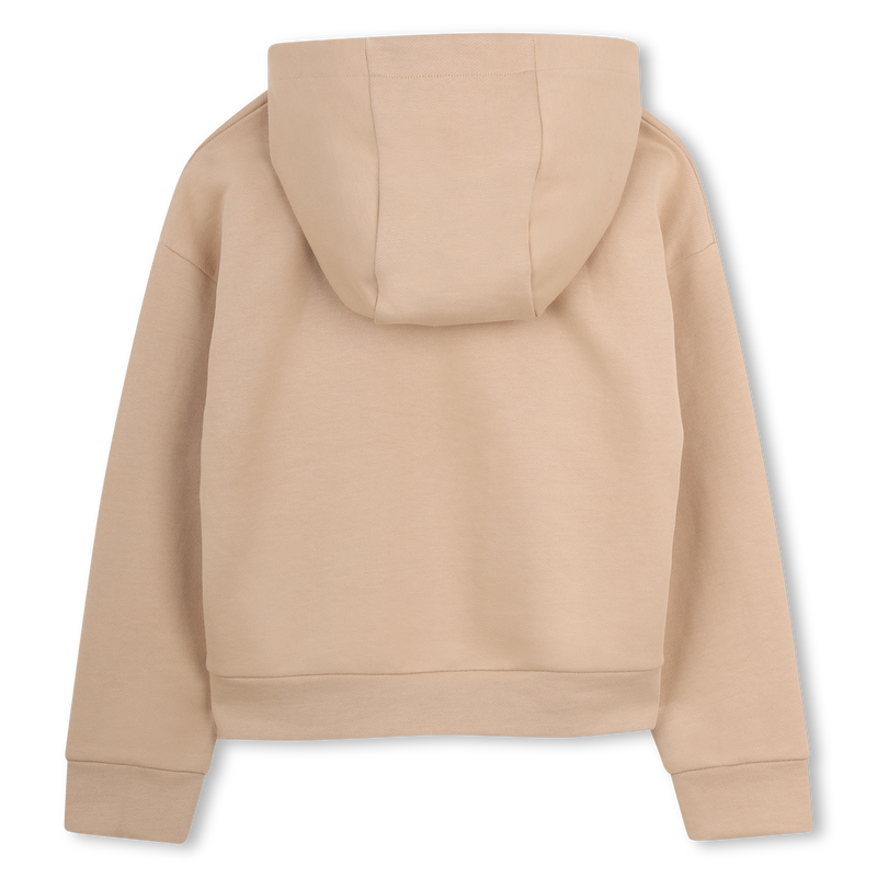 SUDADERA CON CAPUCHA CON CREMALLERA MICHAEL KORS 
                        NI&Ntilde;A