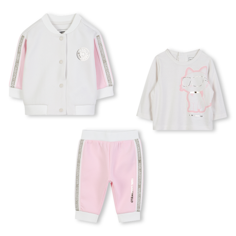 Conjunto de jogging de 3 piezas KARL LARGERFELD KIDS 
                        NI&Ntilde;A