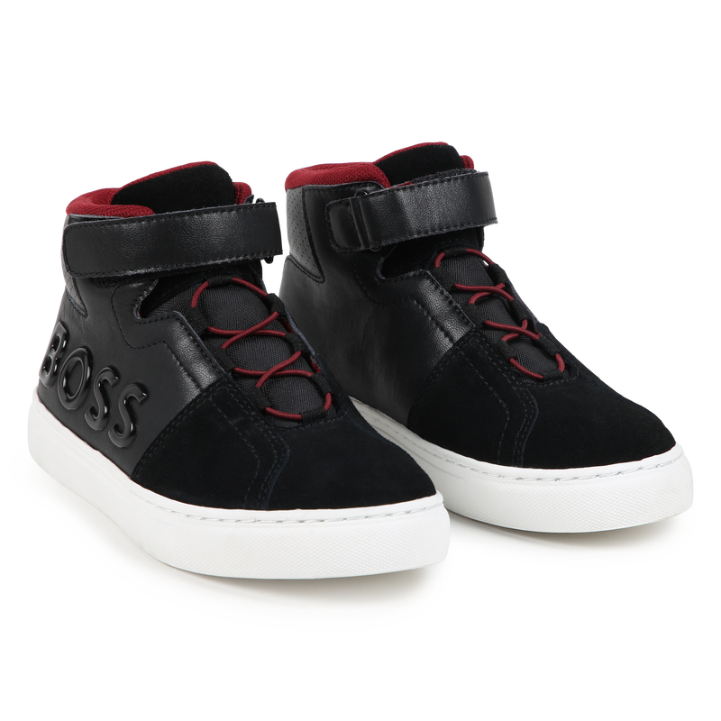 Zapatillas cordones y velcro BOSS 
                        NI&Ntilde;O