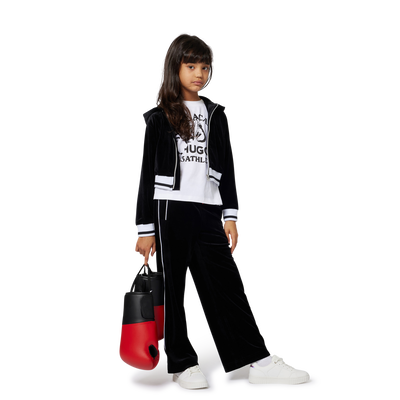 C&aacute;rdigan con capucha HUGO NI&Ntilde;A