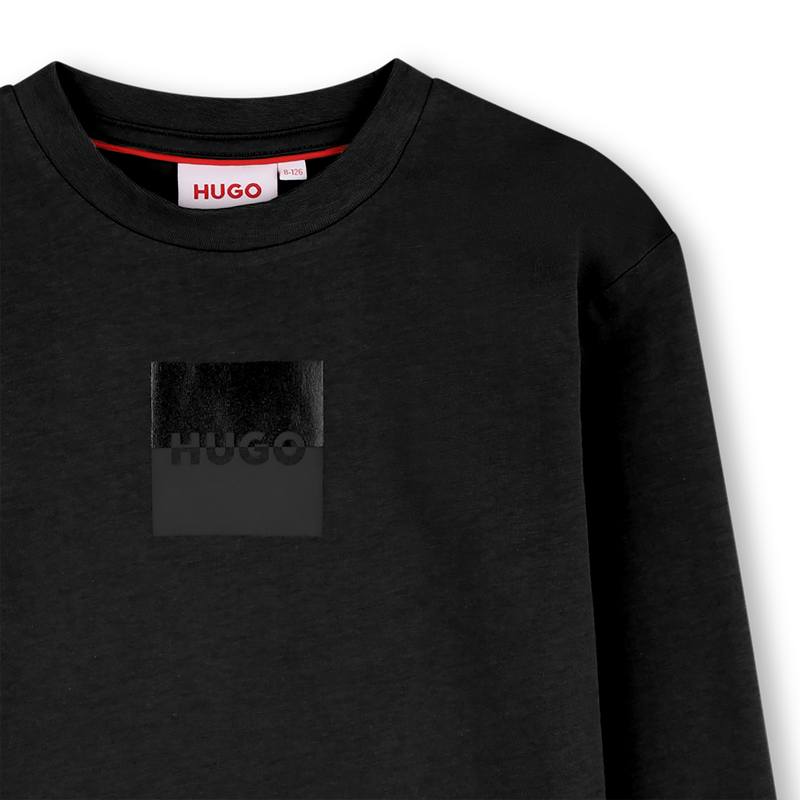 Camiseta de manga larga HUGO 
                        NI&Ntilde;O