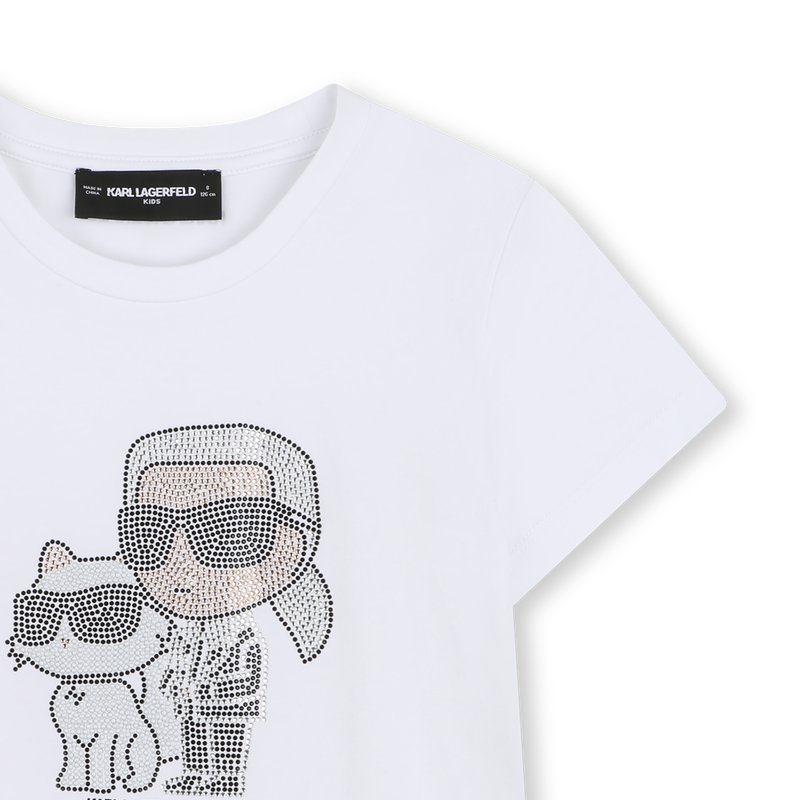 CAMISETA DE MANGA CORTA KARL LAGERFELD KIDS 
                        NI&Ntilde;A