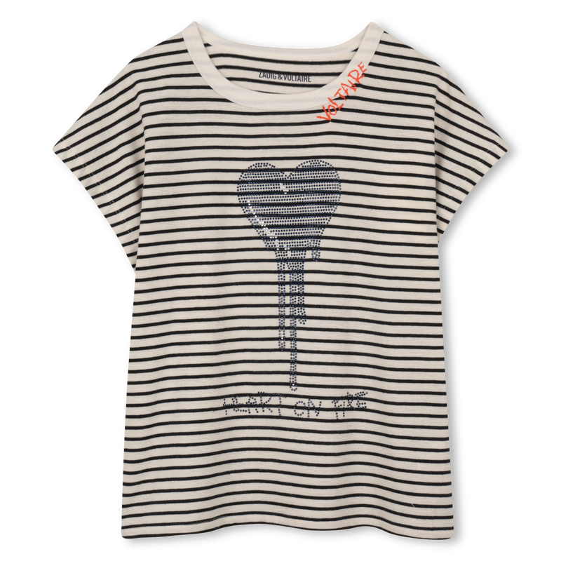 CAMISETA DE MANGA CORTA ZADIG & VOLTAIRE 
                        NI&Ntilde;A