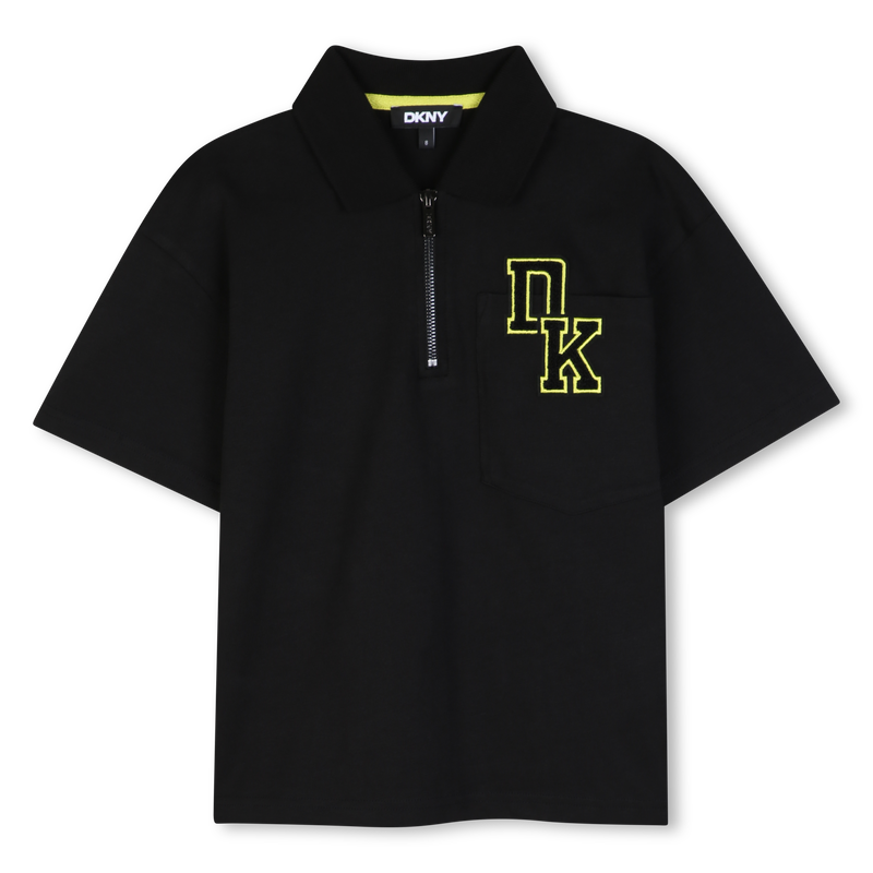 Polo de manga corta DKNY 
                        NI&Ntilde;O