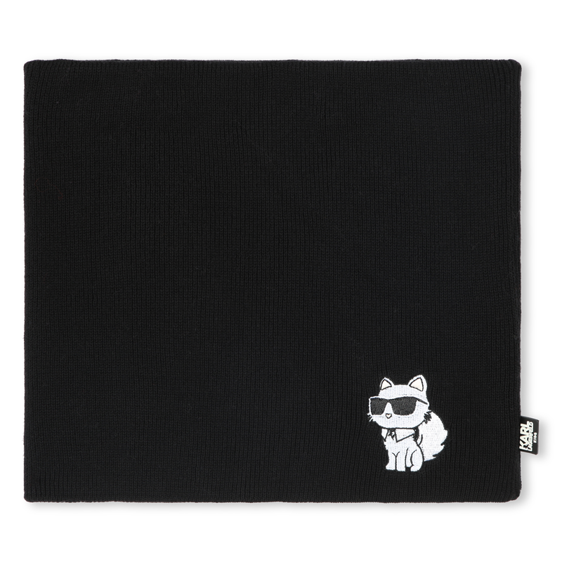 Conjunto gorro y bufanda KARL LAGERFELD KIDS 
                        NI&Ntilde;A