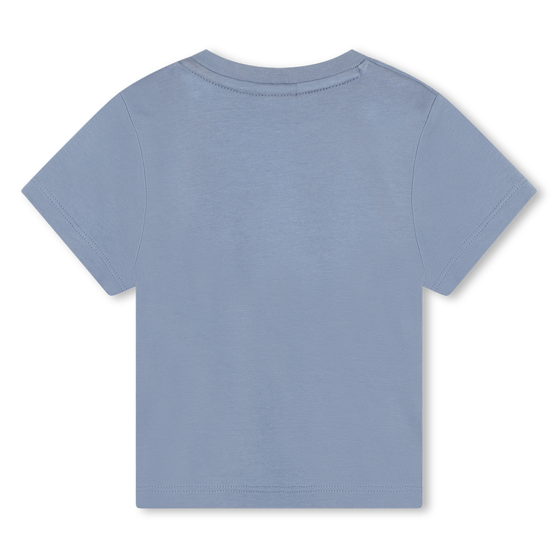 Camiseta de algod&oacute;n con logo BOSS 
                        NI&Ntilde;O