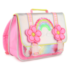 Bolso con reflejos iridiscentes BILLIEBLUSH 
                    NI&Ntilde;A
