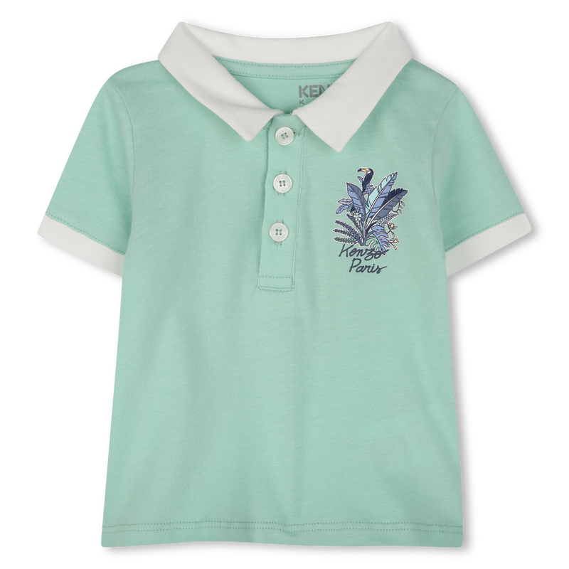 Polo y pantal&oacute;n de algod&oacute;n KENZO KIDS 
                        NI&Ntilde;O