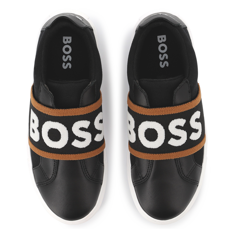 Zapatillas el&aacute;sticas BOSS 
                        NI&Ntilde;O