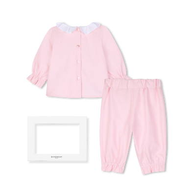 Conjunto de pantal&oacute;n y blusa GIVENCHY NI&Ntilde;A