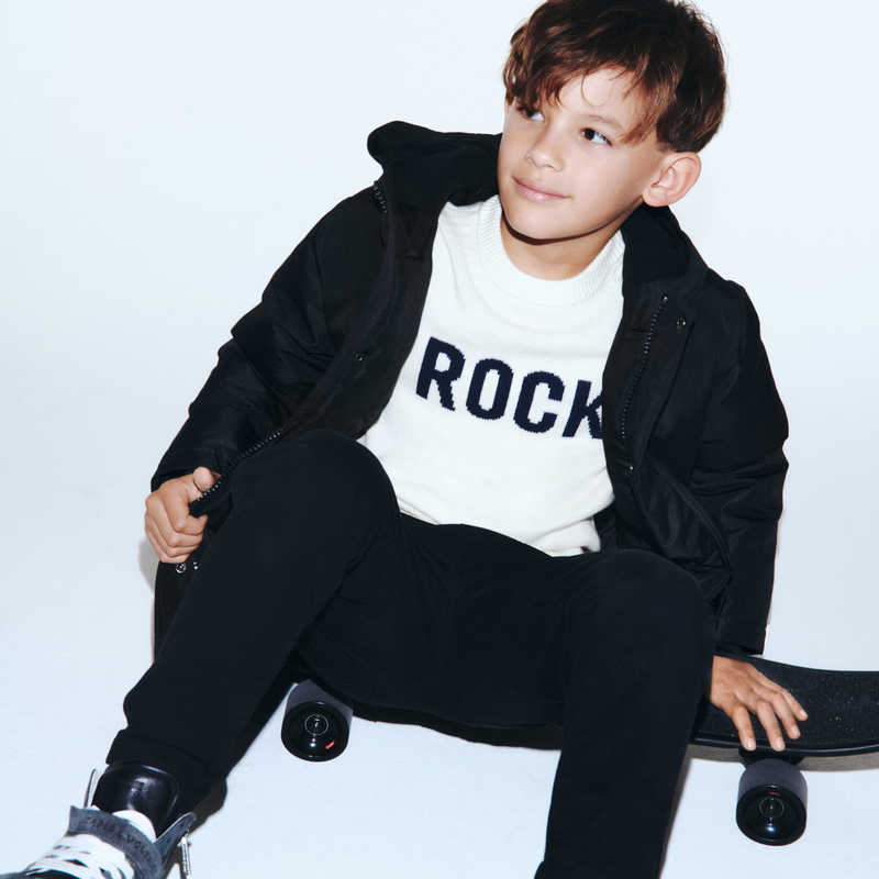 Parka impermeable con capucha ZADIG & VOLTAIRE 
                        NI&Ntilde;O