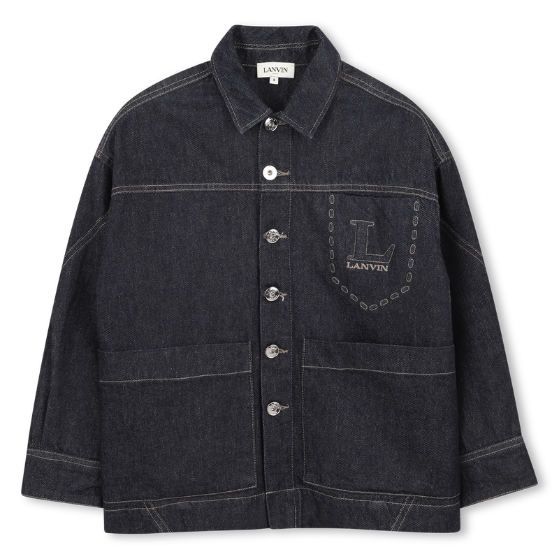 CHAQUETA DE MEZCLILLA LANVIN 
                        NIÑO