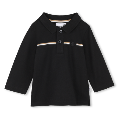 Polo de manga larga BOSS NI&Ntilde;O