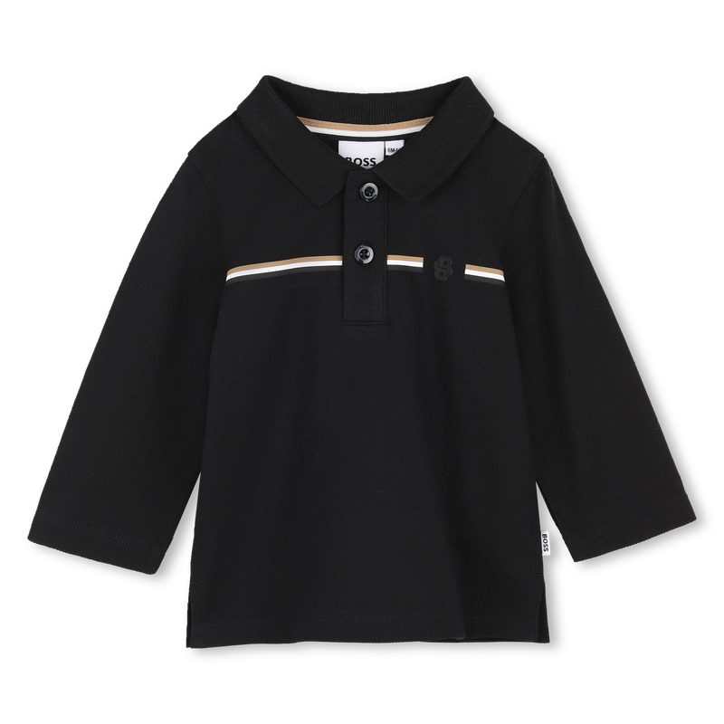 Polo de manga larga BOSS 
                        NI&Ntilde;O