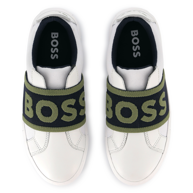Zapatillas el&aacute;sticas BOSS 
                        NI&Ntilde;O