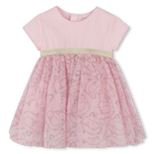 Vestido de ceremonia estampado KARL LAGERFELD KIDS 
                    NI&Ntilde;A