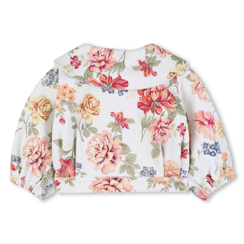CHAQUETA CON ESTAMPADO FLORAL CHLOE 
                        NI&Ntilde;A