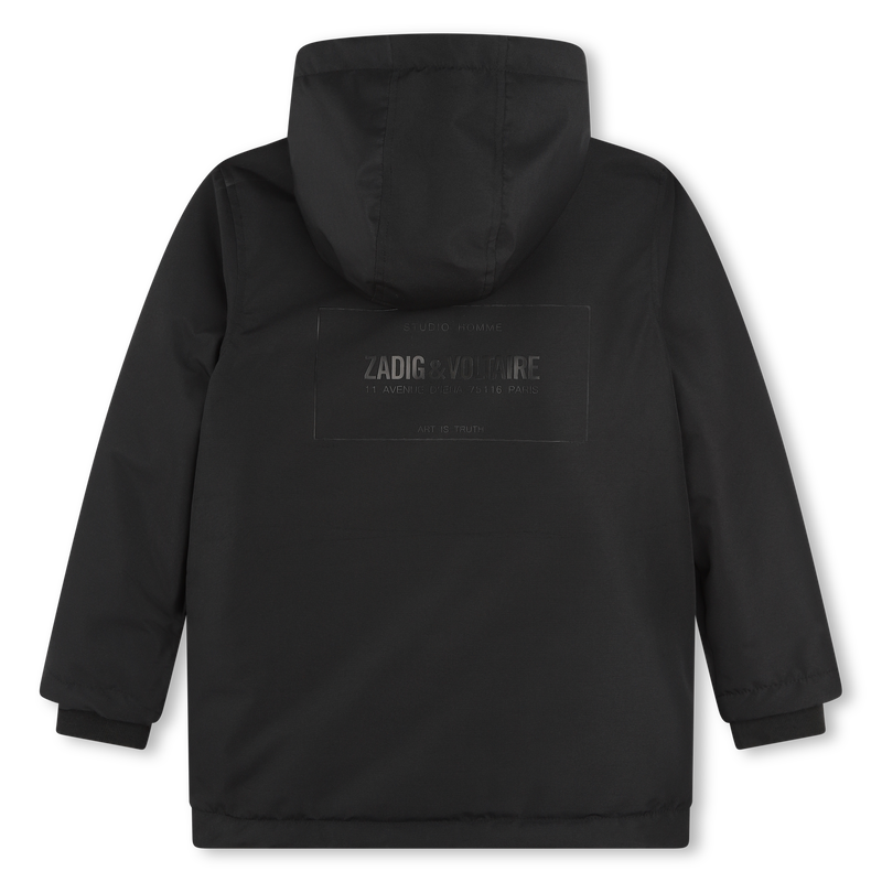 Parka impermeable con capucha ZADIG & VOLTAIRE 
                        NI&Ntilde;O