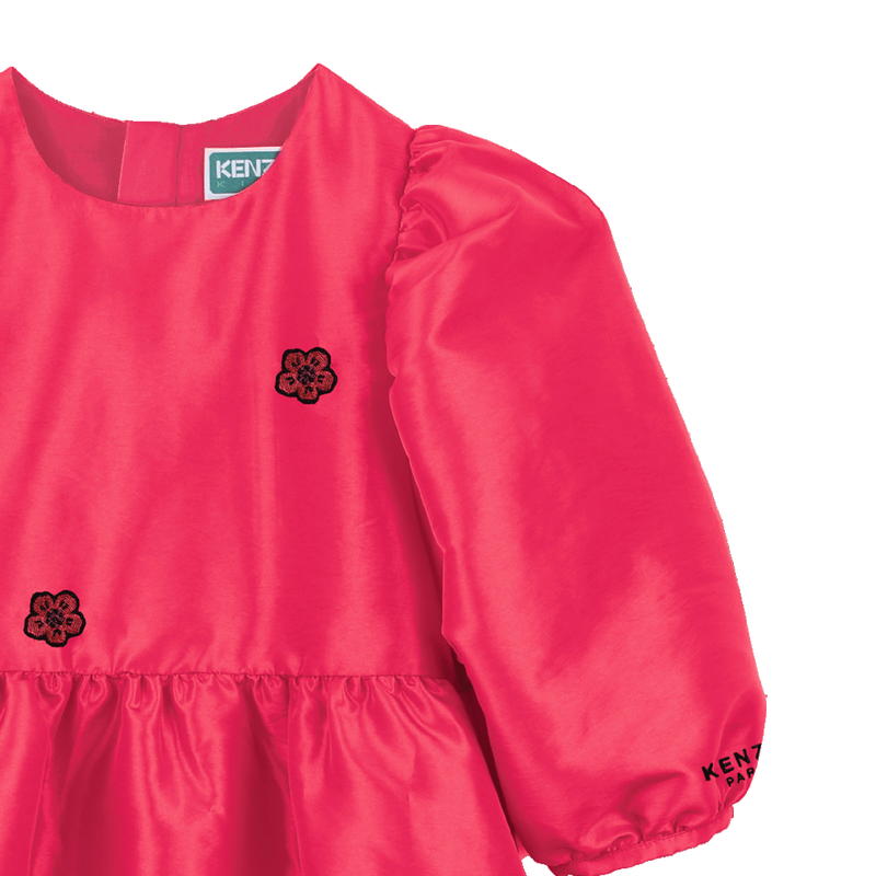 Vestido de tafetán KENZO KIDS 
                        NIÑA
