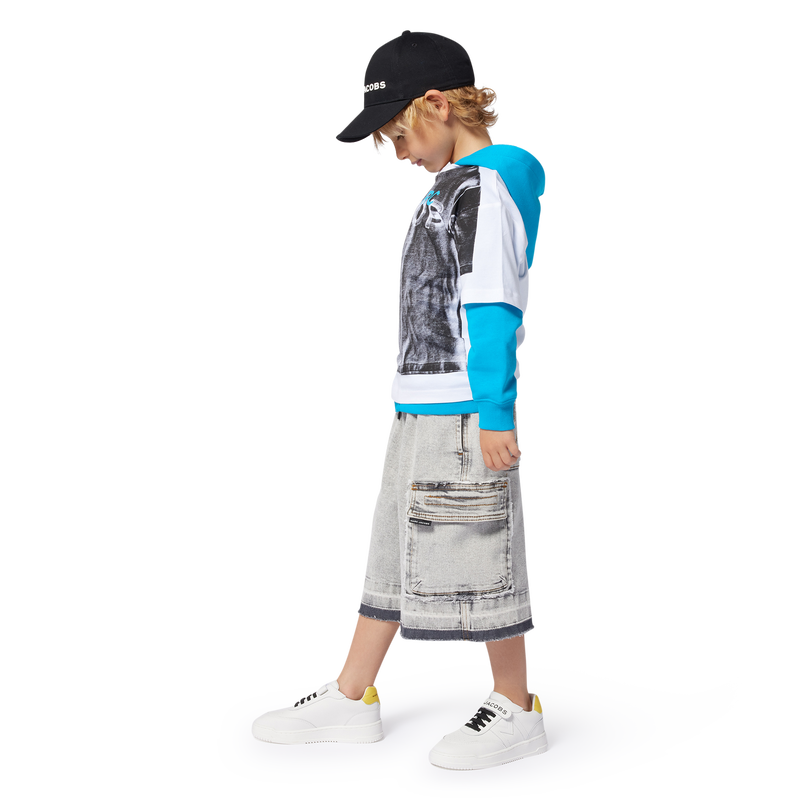 Bermudas largas vaqueras MARC JACOBS 
                        NI&Ntilde;O