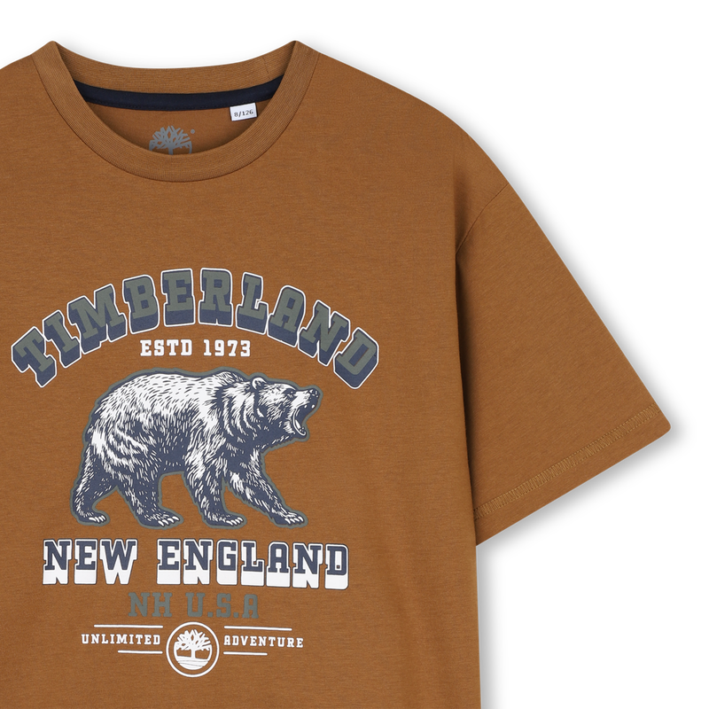 Camiseta de mangas cortas TIMBERLAND 
                        NI&Ntilde;O