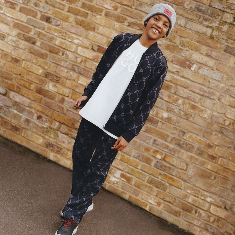 Pantal&oacute;n de ch&aacute;ndal de mulet&oacute;n HUGO 
                        NI&Ntilde;O