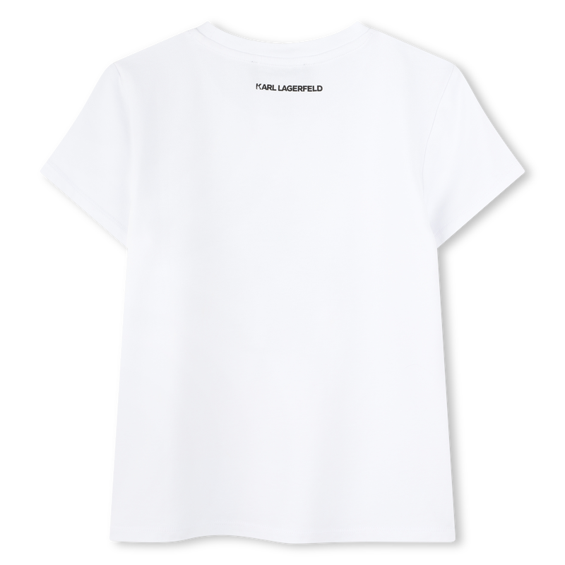Camiseta de manga corta KARL LAGERFELD KIDS 
                        NI&Ntilde;A