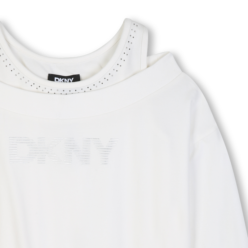 Camiseta 2 en 1 DKNY 
                        NI&Ntilde;A