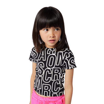 Camiseta corta estampada MARC JACOBS NI&Ntilde;A