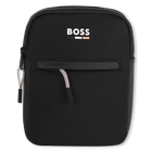 Bolso bandolera textil recubierto BOSS 
                    NI&Ntilde;O
