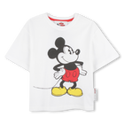 Camiseta de algod&oacute;n de Mickey, BLANCO, hi-res