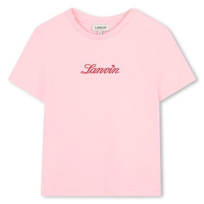 CAMISETA DE MANGA CORTA LANVIN NI&Ntilde;A