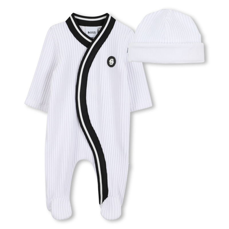 Conjunto de pijama y sombrero BOSS 
                        NI&Ntilde;O