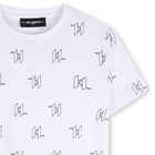 Camiseta de manga corta KARL LAGERFELD KIDS 
                    NI&Ntilde;O