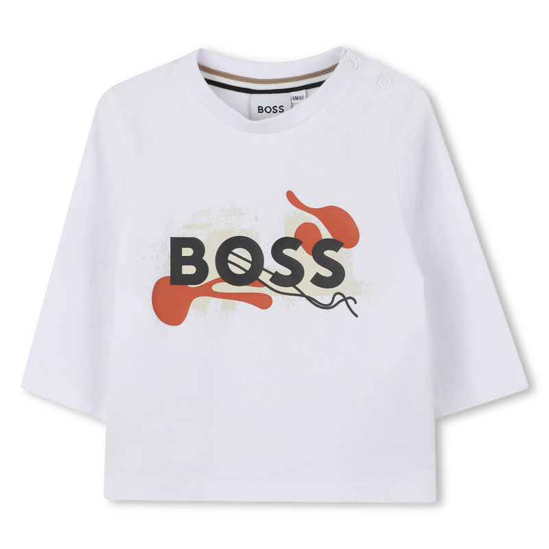 Camiseta de manga larga BOSS 
                        NIÑO