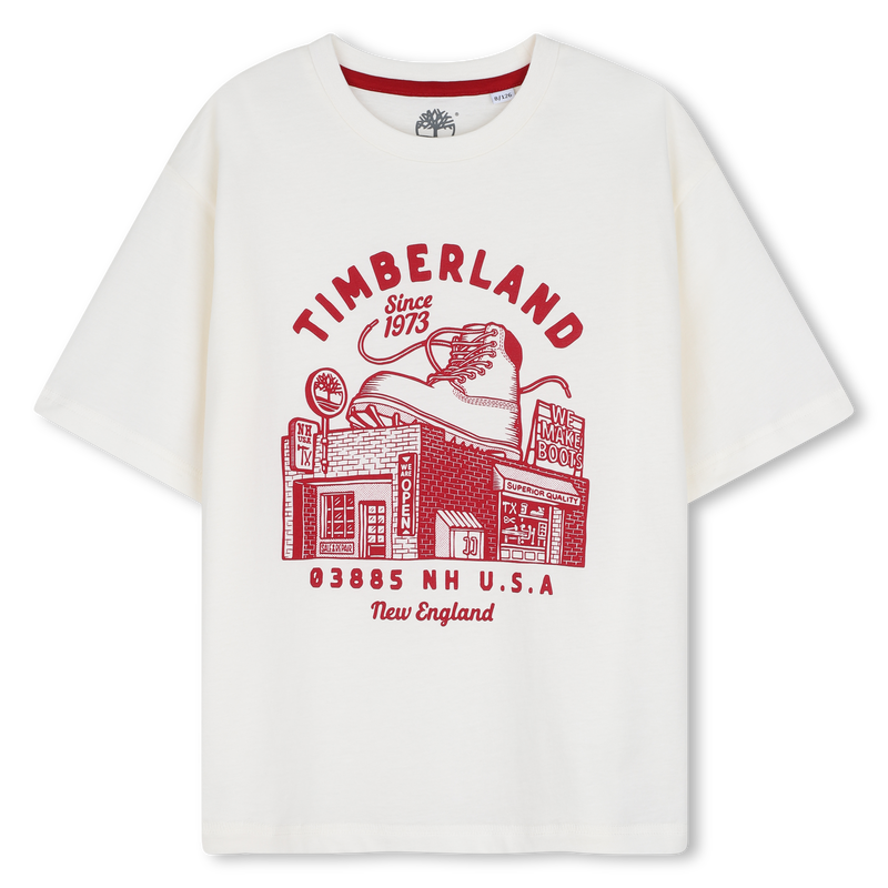 Camiseta de mangas cortas TIMBERLAND 
                        NI&Ntilde;O