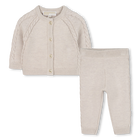 Conjunto de c&aacute;rdigan y pantal&oacute;n de punto MICHAEL KORS 
                    NI&Ntilde;A