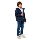 Chaqueta con capucha BOSS 
                    NI&Ntilde;O