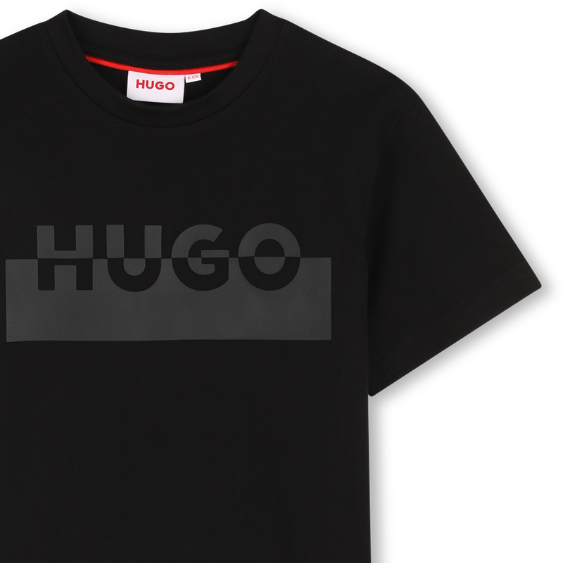 Camiseta de manga corta HUGO 
                        NIÑO