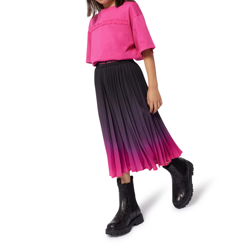 Falda larga de crep&eacute; MARC JACOBS 
                        NI&Ntilde;A