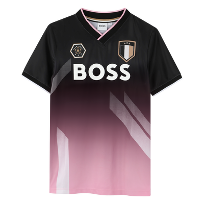 Camiseta con cuello en V BOSS NI&Ntilde;O