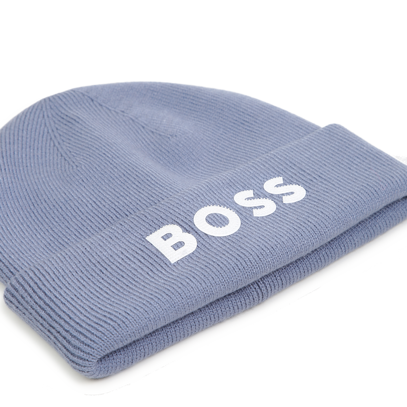 Gorro de punto BOSS 
                        NI&Ntilde;O