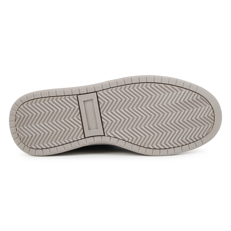 Deportivas de piel y cordones HUGO 
                        NI&Ntilde;O