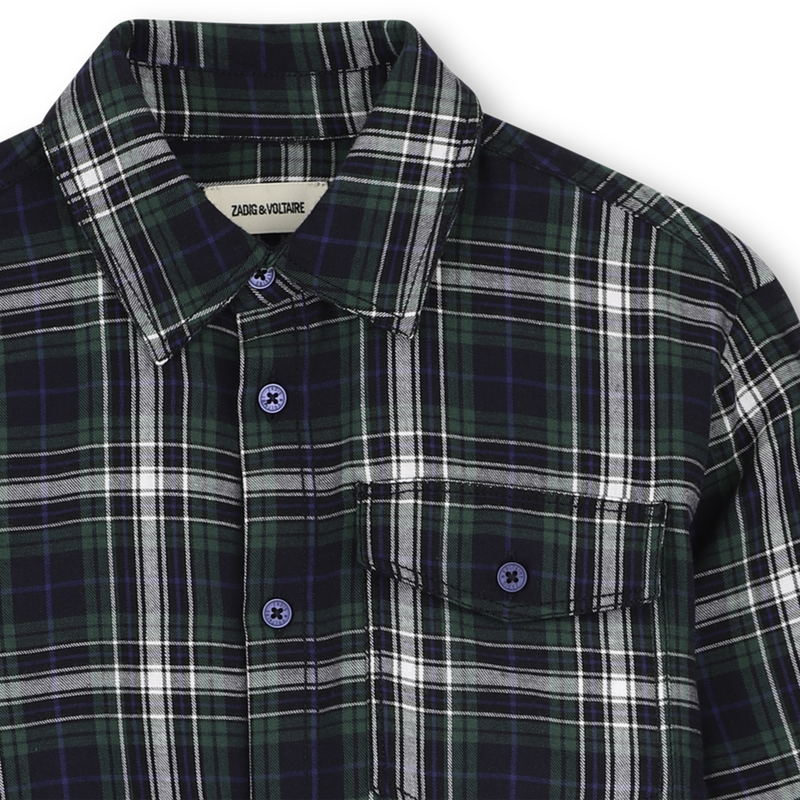Camisa de mangas largas ZADIG & VOLTAIRE 
                        NI&Ntilde;O
