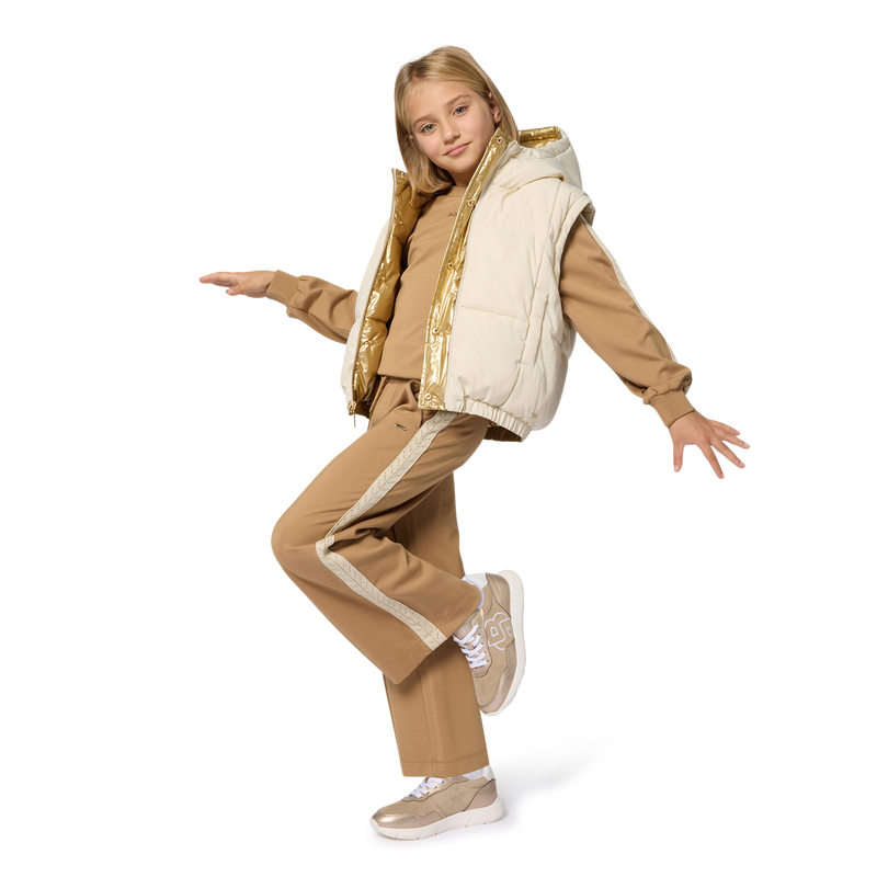 Plum&iacute;fero reversible con capucha BOSS 
                        NI&Ntilde;A