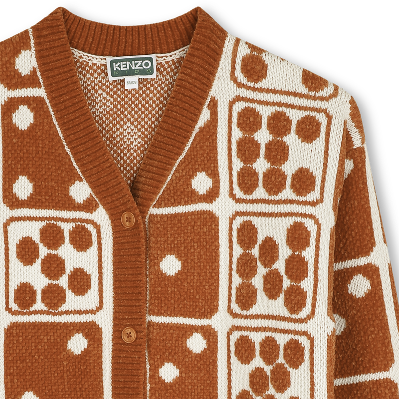 C&aacute;rdigan de punto KENZO KIDS 
                        NI&Ntilde;A