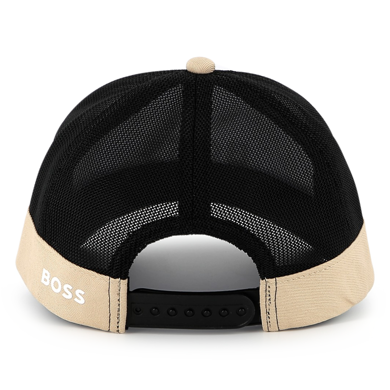 Gorra ajustable de algod&oacute;n BOSS 
                        NI&Ntilde;O