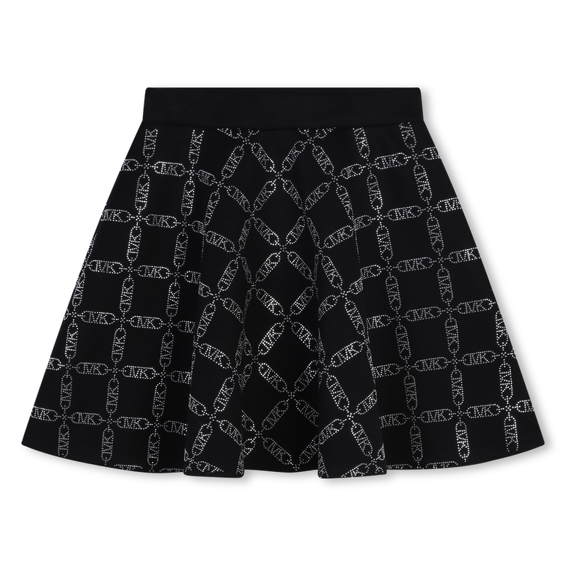 Falda de patinadora estampada MICHAEL KORS 
                        NI&Ntilde;A